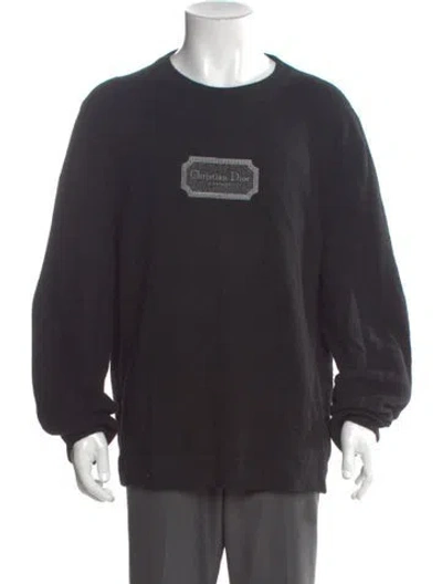 Pre-owned Dior Men 2022 Cashmere Pullover In Black