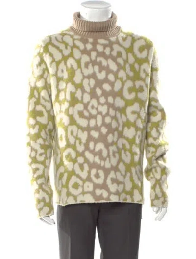 Pre-owned Dior Men 2022 Cashmere Pullover In Green