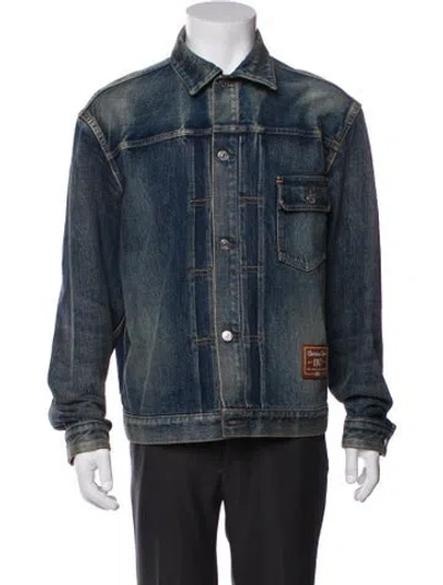 Pre-owned Dior Men 2022 Denim Jacket In Black