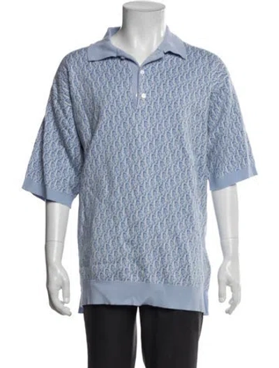 Pre-owned Dior Men 2022 Oblique Jacquard W/ Tags In Blue