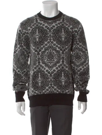 Pre-owned Dior Men 2022 Printed Pullover In Gray