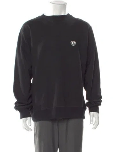 Pre-owned Dior Men 2022 Signature Logo Pullover In Black