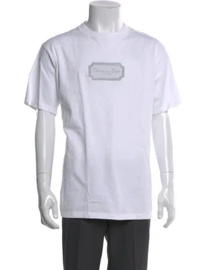 Pre-owned Dior Men 2022 Signature Logo T-shirt W/ Tags In Multi