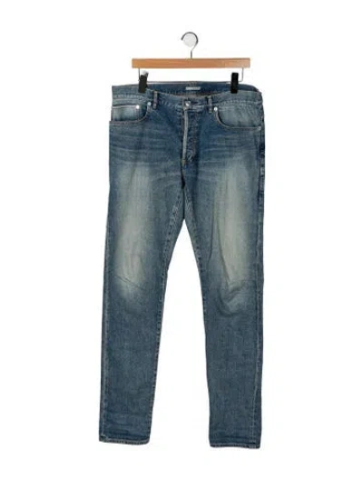 Pre-owned Dior Men 2022 Skinny Jeans In Blue