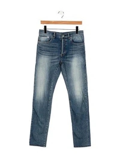 Pre-owned Dior Men 2022 Skinny Jeans In Blue