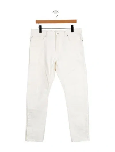 Pre-owned Dior Men 2022 Straight-leg Jeans In White