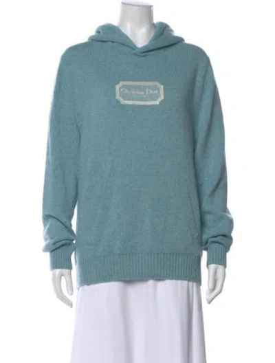 Pre-owned Dior Men 2023 Cashmere Pullover In Blue
