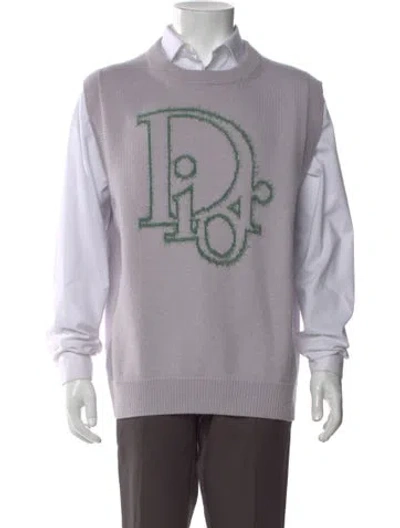 Pre-owned Dior Men 2023 Cashmere Pullover In Purple