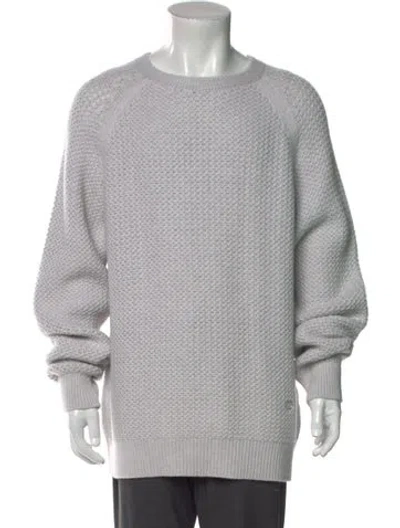 Pre-owned Dior Men 2023 Cashmere Pullover W/ Tags In Gray