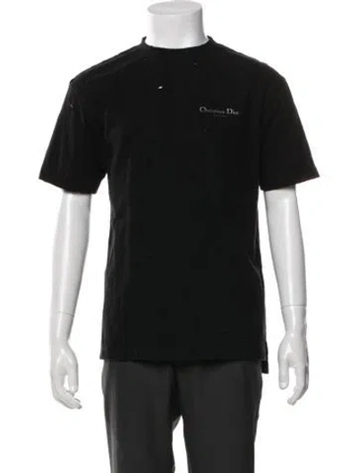 Pre-owned Dior Men 2023 Graphic Print T-shirt In Black