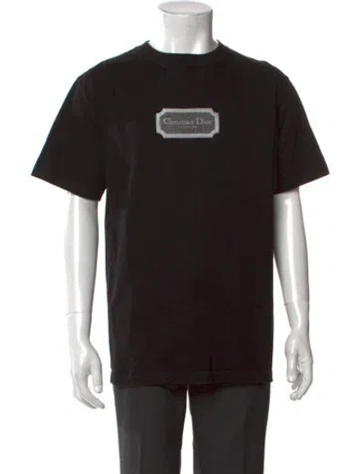 Pre-owned Dior Men 2023 Graphic Print T-shirt In Black