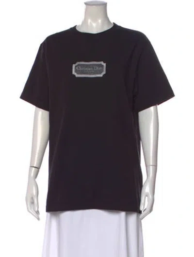 Pre-owned Dior Men 2023 Graphic Print T-shirt In Black