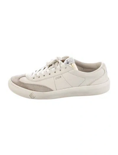 Pre-owned Dior Men 2023 Leather Sneakers In Neutral