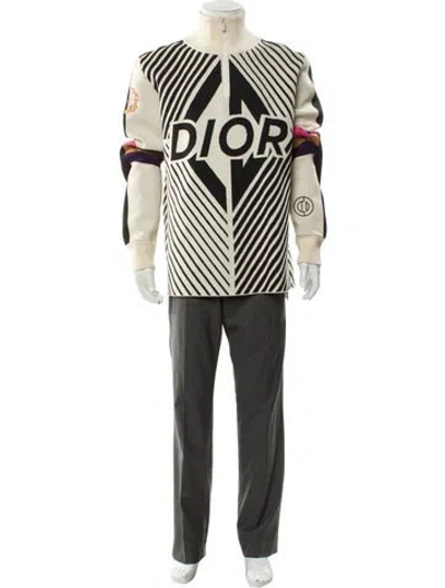 Pre-owned Dior Men 2023 Printed Pullover In Neutral