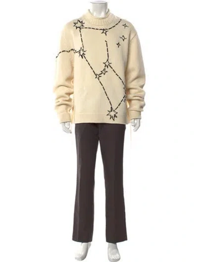 Pre-owned Dior Men 2023 Signature Logo Pullover In Neutral