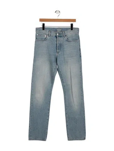 Pre-owned Dior Men 2023 Straight-leg Jeans In Blue
