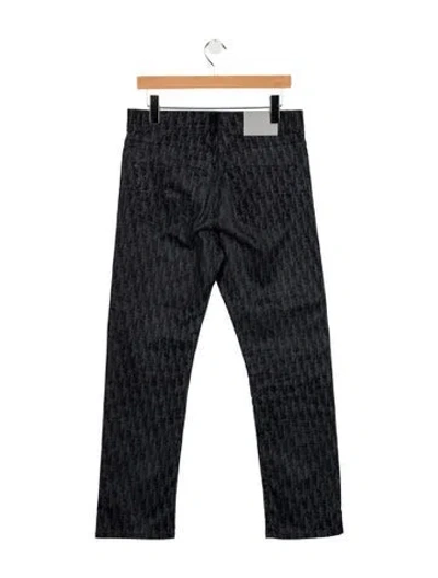 Pre-owned Dior Men 2023 Straight-leg Jeans In Blue
