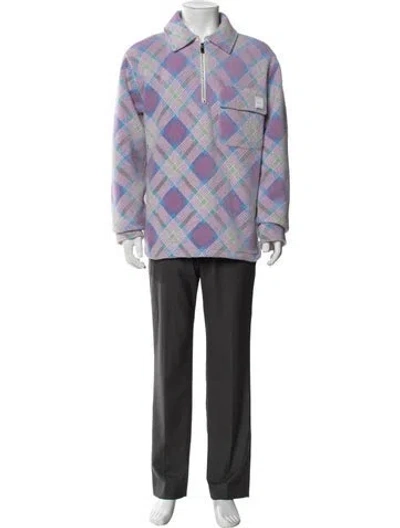 Pre-owned Dior Men 2023 X Erl Jacket In Purple