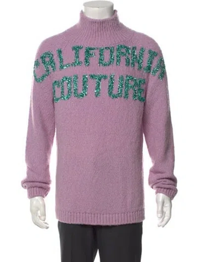 Pre-owned Dior Men 2023 X Erl Pullover In Purple