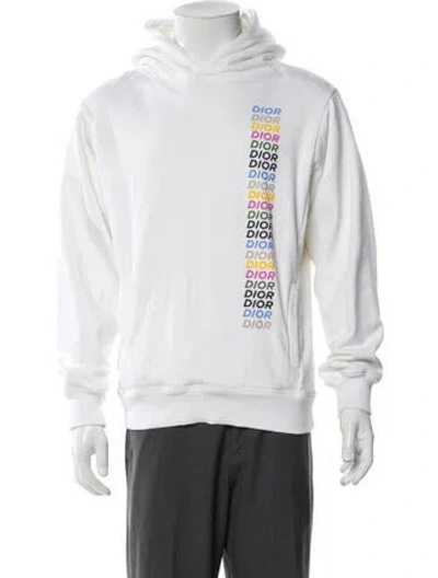 Pre-owned Dior Men 2024 Graphic Print Sweatshirt In Neutral