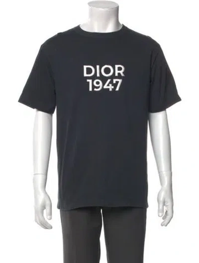 Pre-owned Dior Men 2024 Graphic Print T-shirt In Black