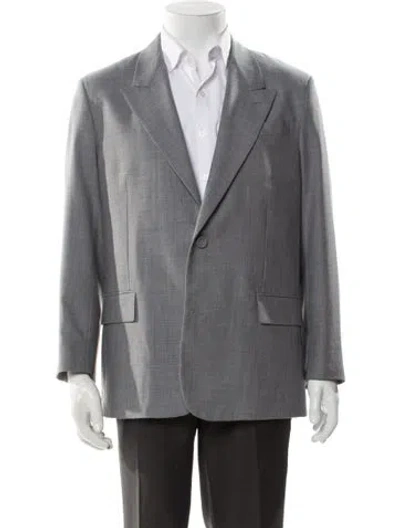 Pre-owned Dior Men 2024 Icons Blazer In Gray