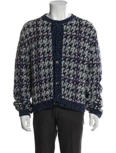 Pre-owned Dior Men 2024 Patterned Cardigan