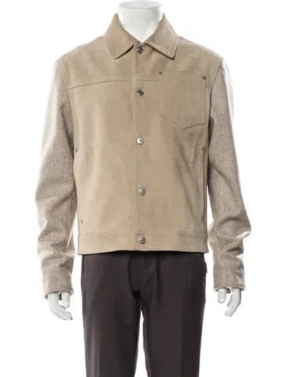 Pre-owned Dior Men 2024 Trucker Jacket In Neutral