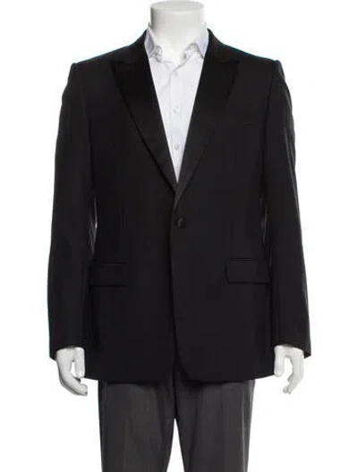 Pre-owned Dior Men 2024 Tuxedo Blazer In Black
