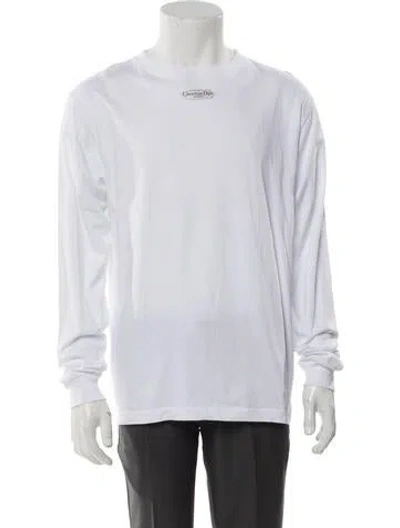 Pre-owned Dior Men 2025 Graphic Print T-shirt In White