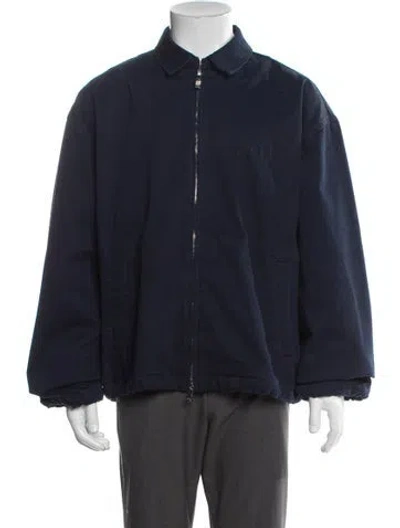 Pre-owned Dior Men 2025 Icon Windbreaker In Blue