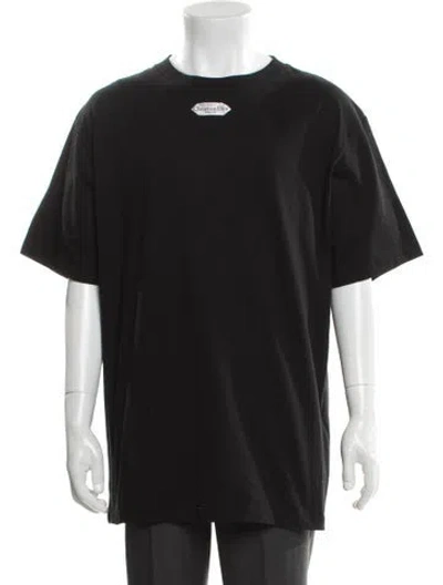 Pre-owned Dior Men 2025 Signature Logo T-shirt In Black
