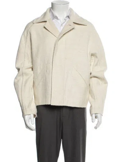 Pre-owned Dior Men 2025 Virgin Wool Jacket In Black