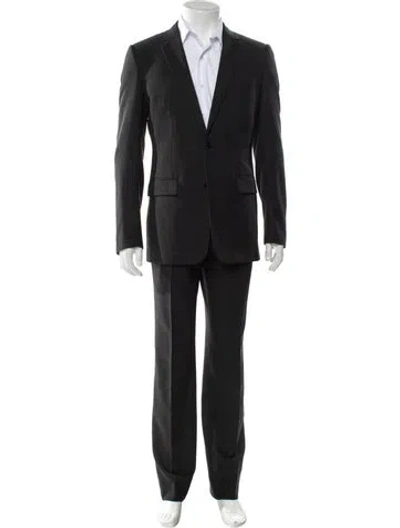 Pre-owned Dior Men 2026 Virgin Wool Two-piece Suit In Gray