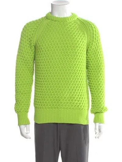 Pre-owned Dior Men 2026 Wool Pullover In Green