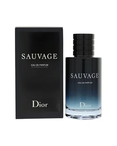 Dior Men's 3.4oz Sauvage Edp Spray In Transparent