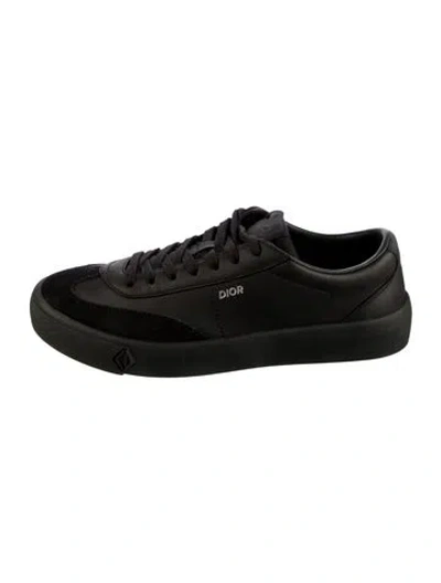 Pre-owned Dior Men B101 Sneakers In Black
