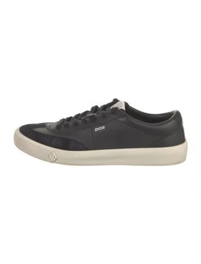 Pre-owned Dior Men B101 Sneakers In Black