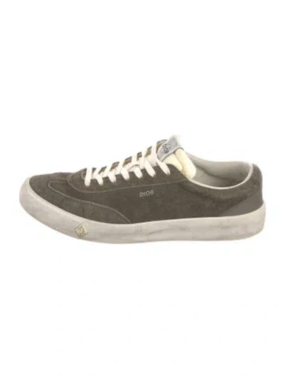 Pre-owned Dior Men B101 Sneakers In Green