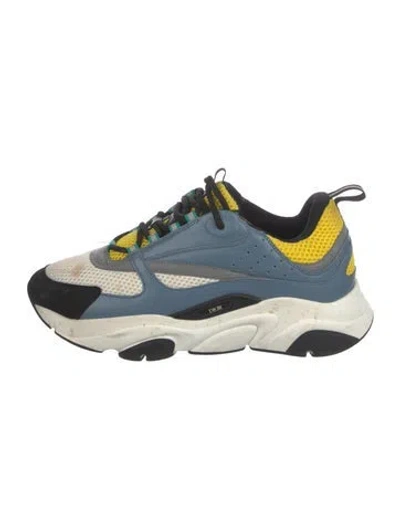 Pre-owned Dior Men B22 Athletic Sneakers In Blue