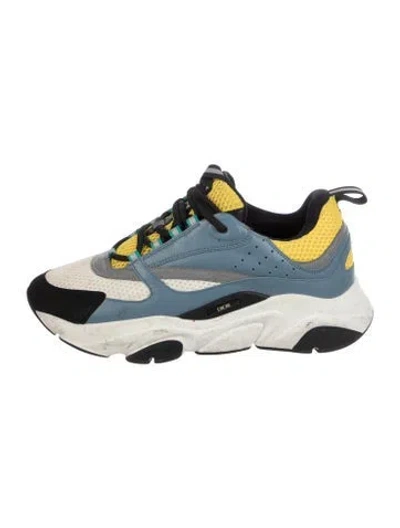 Pre-owned Dior Men B22 Athletic Sneakers In Blue