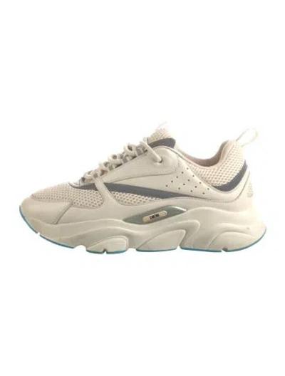 Pre-owned Dior Men B22 Athletic Sneakers In Neutral