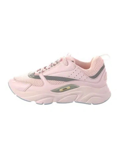 Pre-owned Dior Men B22 Athletic Sneakers In Pink