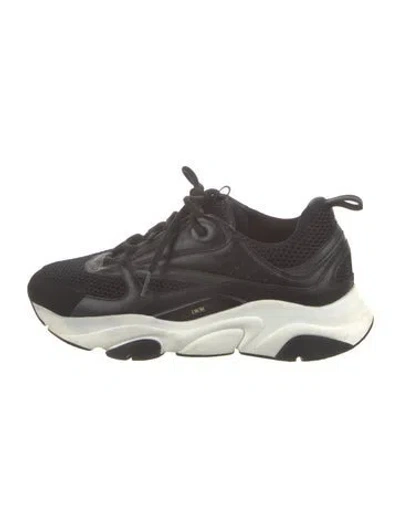 Pre-owned Dior Men B22 Sneakers In Black