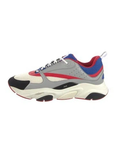 Pre-owned Dior Men B22 Sneakers In Multi