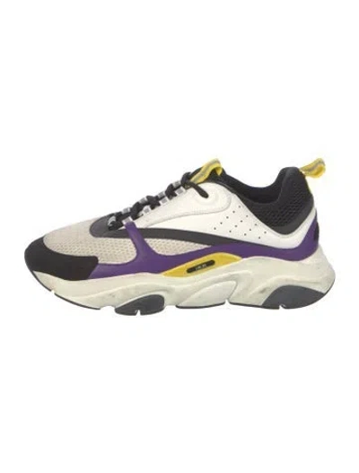 Pre-owned Dior Men B22 Sneakers In White