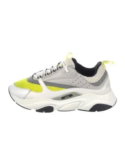 Pre-owned Dior Men B22 Sneakers In White