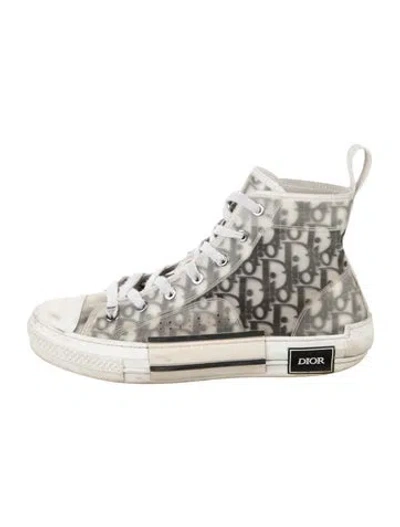 Pre-owned Dior Men B23 Sneakers In Multi