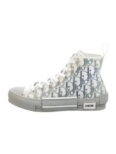 Pre-owned Dior Men B23 Sneakers In Multi