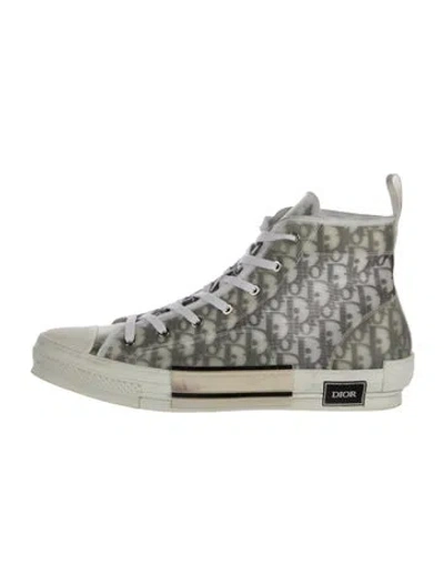 Pre-owned Dior Men B23 Sneakers In Neutral